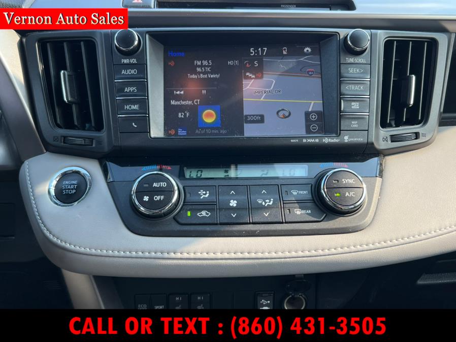 2016 Toyota RAV4 AWD 4dr Limited (Natl), available for sale in Manchester, Connecticut | Vernon Auto Sale & Service. Manchester, Connecticut 2016 Toyota RAV4 AWD 4dr Limited (Natl), available for sale in Manchester, Connecticut | Vernon Auto Sale & Service. Manchester, Connecticut