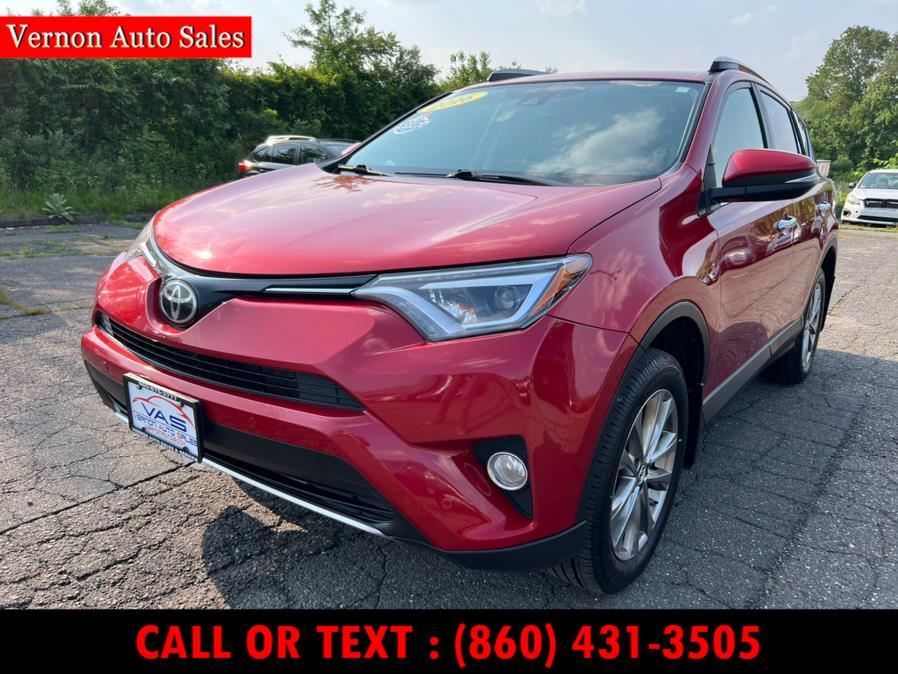 2016 Toyota RAV4 AWD 4dr Limited (Natl), available for sale in Manchester, Connecticut | Vernon Auto Sale & Service. Manchester, Connecticut 2016 Toyota RAV4 AWD 4dr Limited (Natl), available for sale in Manchester, Connecticut | Vernon Auto Sale & Service. Manchester, Connecticut