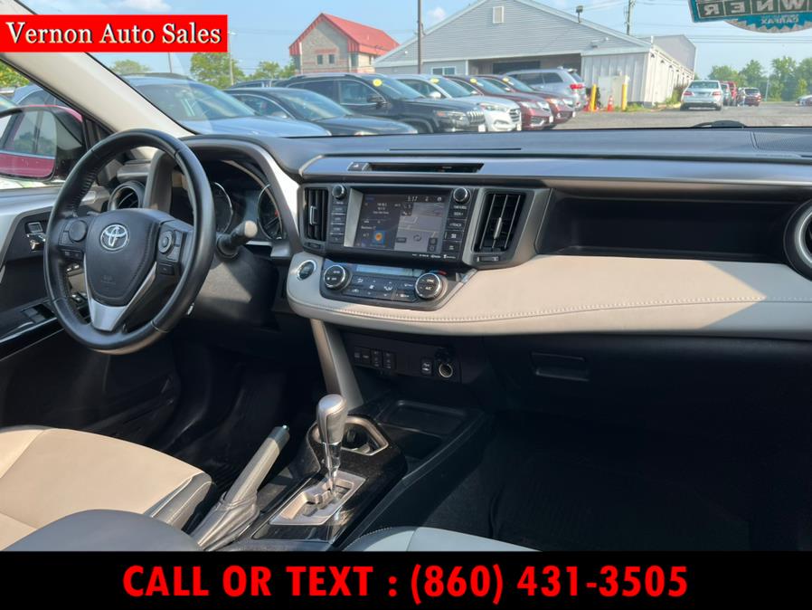 2016 Toyota RAV4 AWD 4dr Limited (Natl), available for sale in Manchester, Connecticut | Vernon Auto Sale & Service. Manchester, Connecticut 2016 Toyota RAV4 AWD 4dr Limited (Natl), available for sale in Manchester, Connecticut | Vernon Auto Sale & Service. Manchester, Connecticut