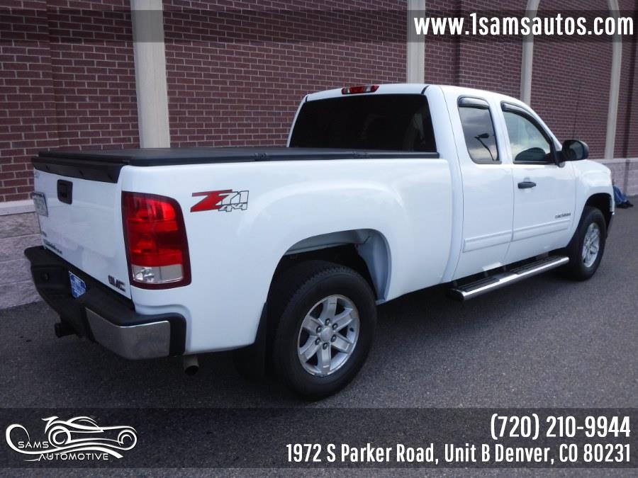 2011 GMC Sierra 1500 4WD Ext Cab 143.5" SLE, available for sale in Denver, Colorado | Sam's Automotive. Denver, Colorado 2011 GMC Sierra 1500 4WD Ext Cab 143.5" SLE, available for sale in Denver, Colorado | Sam's Automotive. Denver, Colorado