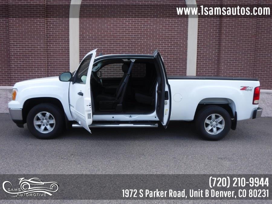 2011 GMC Sierra 1500 4WD Ext Cab 143.5" SLE, available for sale in Denver, Colorado | Sam's Automotive. Denver, Colorado 2011 GMC Sierra 1500 4WD Ext Cab 143.5" SLE, available for sale in Denver, Colorado | Sam's Automotive. Denver, Colorado