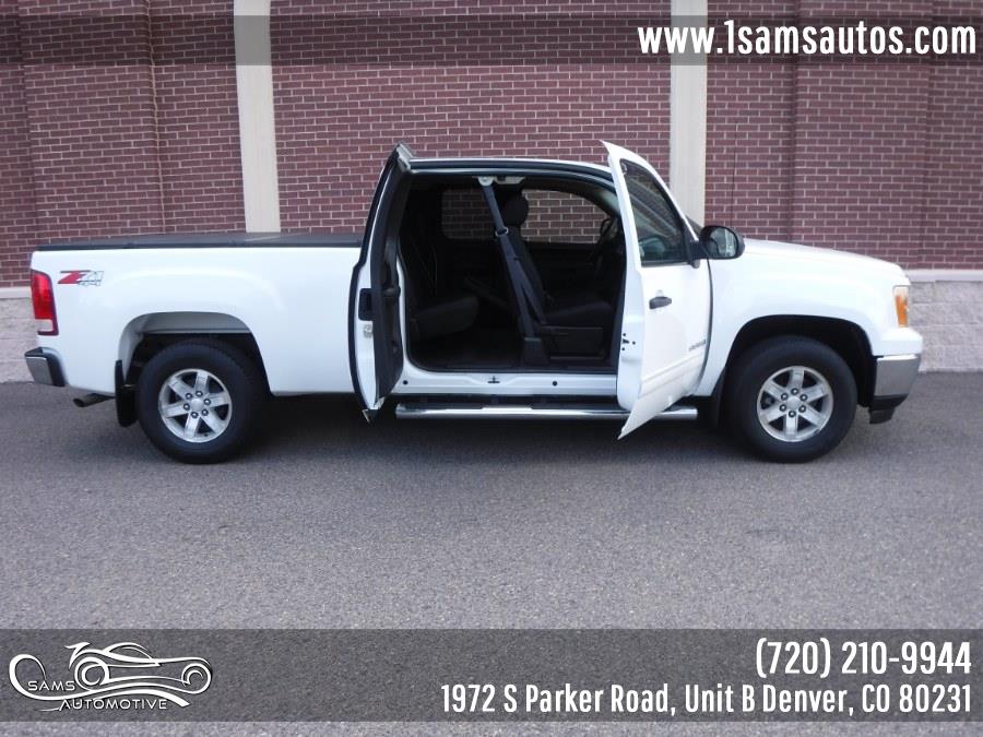 2011 GMC Sierra 1500 4WD Ext Cab 143.5" SLE, available for sale in Denver, Colorado | Sam's Automotive. Denver, Colorado 2011 GMC Sierra 1500 4WD Ext Cab 143.5" SLE, available for sale in Denver, Colorado | Sam's Automotive. Denver, Colorado