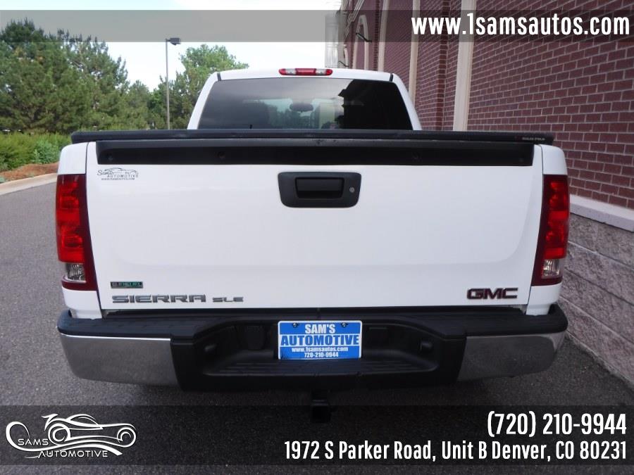 2011 GMC Sierra 1500 4WD Ext Cab 143.5" SLE, available for sale in Denver, Colorado | Sam's Automotive. Denver, Colorado 2011 GMC Sierra 1500 4WD Ext Cab 143.5" SLE, available for sale in Denver, Colorado | Sam's Automotive. Denver, Colorado