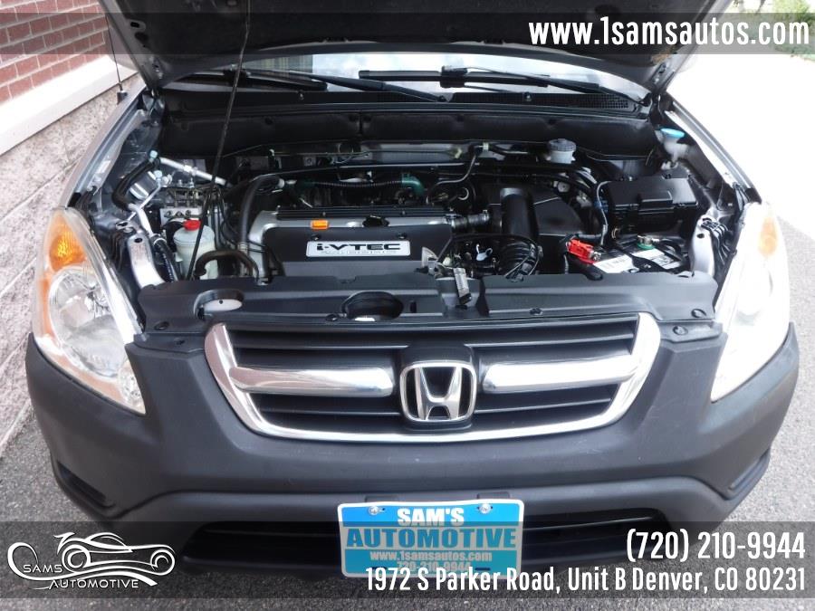 2004 Honda CR-V 4WD EX Manual, available for sale in Denver, Colorado | Sam's Automotive. Denver, Colorado 2004 Honda CR-V 4WD EX Manual, available for sale in Denver, Colorado | Sam's Automotive. Denver, Colorado