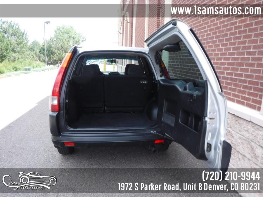 2004 Honda CR-V 4WD EX Manual, available for sale in Denver, Colorado | Sam's Automotive. Denver, Colorado 2004 Honda CR-V 4WD EX Manual, available for sale in Denver, Colorado | Sam's Automotive. Denver, Colorado