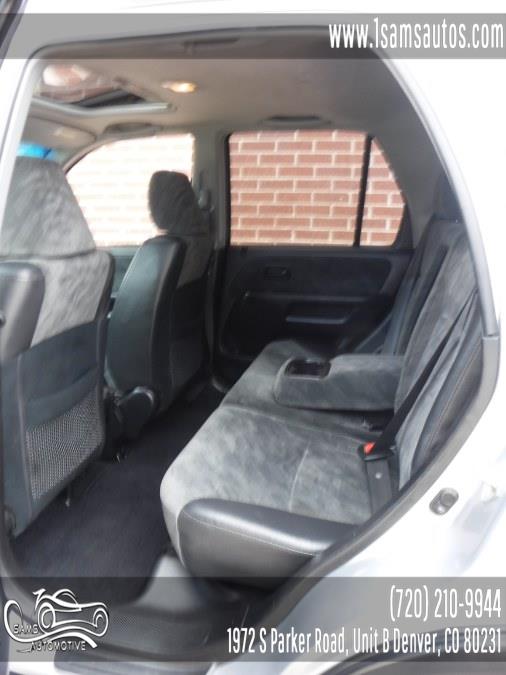 2004 Honda CR-V 4WD EX Manual, available for sale in Denver, Colorado | Sam's Automotive. Denver, Colorado 2004 Honda CR-V 4WD EX Manual, available for sale in Denver, Colorado | Sam's Automotive. Denver, Colorado