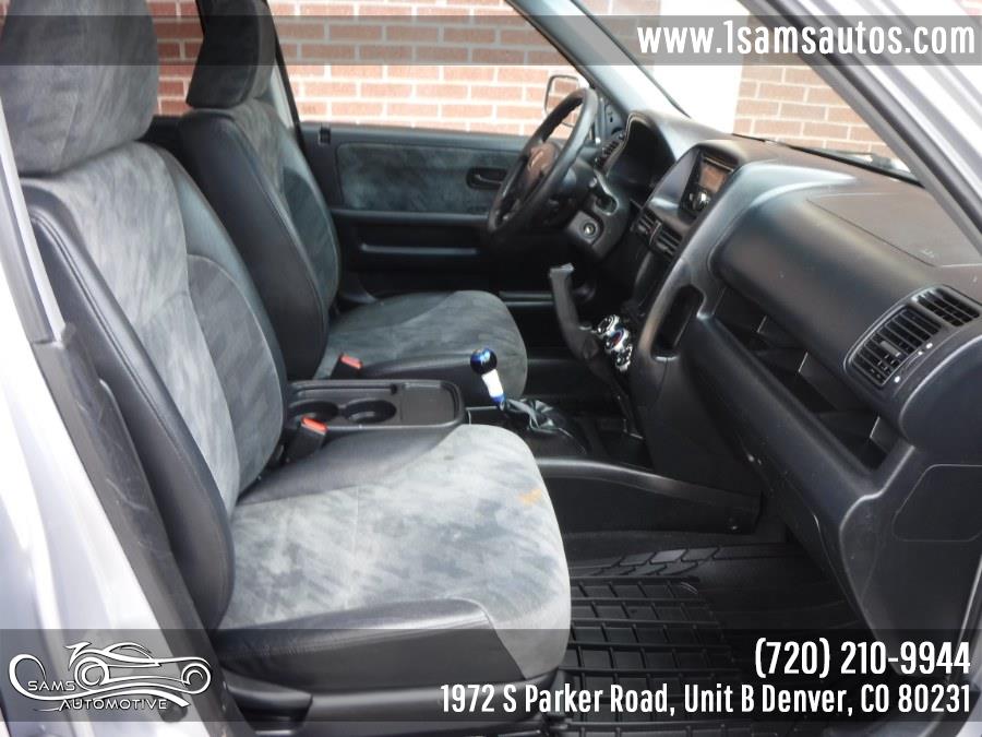 2004 Honda CR-V 4WD EX Manual, available for sale in Denver, Colorado | Sam's Automotive. Denver, Colorado 2004 Honda CR-V 4WD EX Manual, available for sale in Denver, Colorado | Sam's Automotive. Denver, Colorado