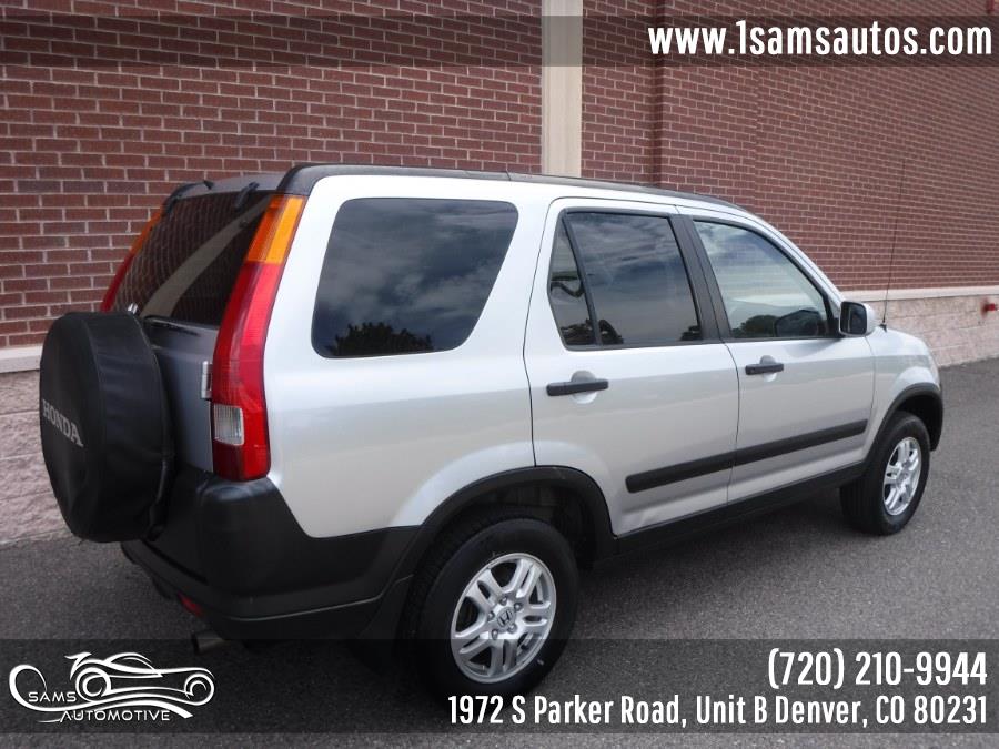 2004 Honda CR-V 4WD EX Manual, available for sale in Denver, Colorado | Sam's Automotive. Denver, Colorado 2004 Honda CR-V 4WD EX Manual, available for sale in Denver, Colorado | Sam's Automotive. Denver, Colorado