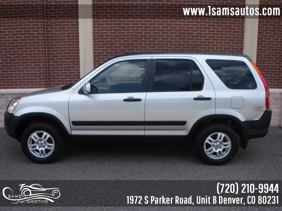 2004 Honda CR-V 4WD EX Manual, available for sale in Denver, Colorado | Sam's Automotive. Denver, Colorado 2004 Honda CR-V 4WD EX Manual, available for sale in Denver, Colorado | Sam's Automotive. Denver, Colorado