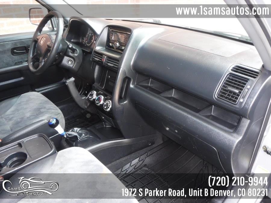 2004 Honda CR-V 4WD EX Manual, available for sale in Denver, Colorado | Sam's Automotive. Denver, Colorado 2004 Honda CR-V 4WD EX Manual, available for sale in Denver, Colorado | Sam's Automotive. Denver, Colorado
