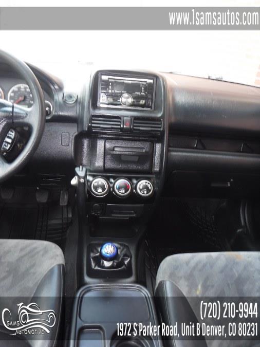 2004 Honda CR-V 4WD EX Manual, available for sale in Denver, Colorado | Sam's Automotive. Denver, Colorado 2004 Honda CR-V 4WD EX Manual, available for sale in Denver, Colorado | Sam's Automotive. Denver, Colorado