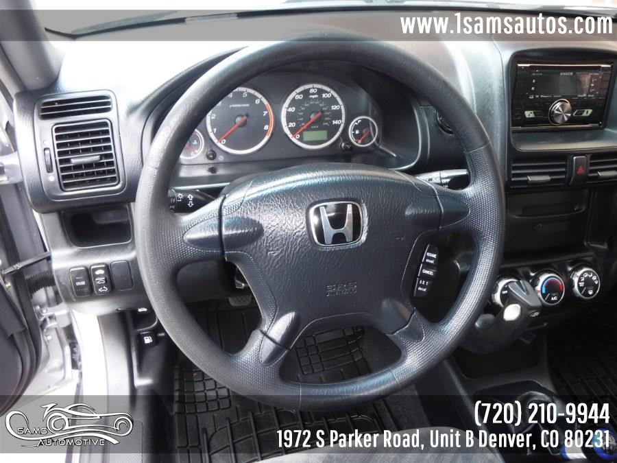 2004 Honda CR-V 4WD EX Manual, available for sale in Denver, Colorado | Sam's Automotive. Denver, Colorado 2004 Honda CR-V 4WD EX Manual, available for sale in Denver, Colorado | Sam's Automotive. Denver, Colorado