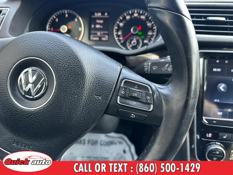 2014 Volkswagen Passat 4dr Sdn 2.0L DSG TDI SEL Premium, available for sale in Bristol, Connecticut | Quick Auto LLC. Bristol, Connecticut 2014 Volkswagen Passat 4dr Sdn 2.0L DSG TDI SEL Premium, available for sale in Bristol, Connecticut | Quick Auto LLC. Bristol, Connecticut