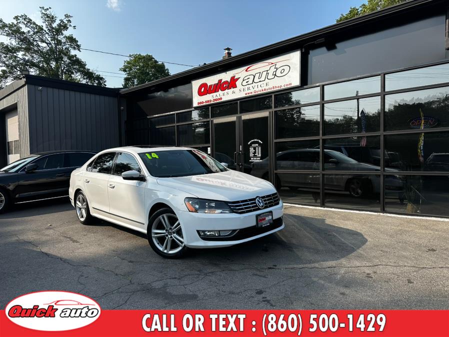 2014 Volkswagen Passat 4dr Sdn 2.0L DSG TDI SEL Premium, available for sale in Bristol, Connecticut | Quick Auto LLC. Bristol, Connecticut 2014 Volkswagen Passat 4dr Sdn 2.0L DSG TDI SEL Premium, available for sale in Bristol, Connecticut | Quick Auto LLC. Bristol, Connecticut