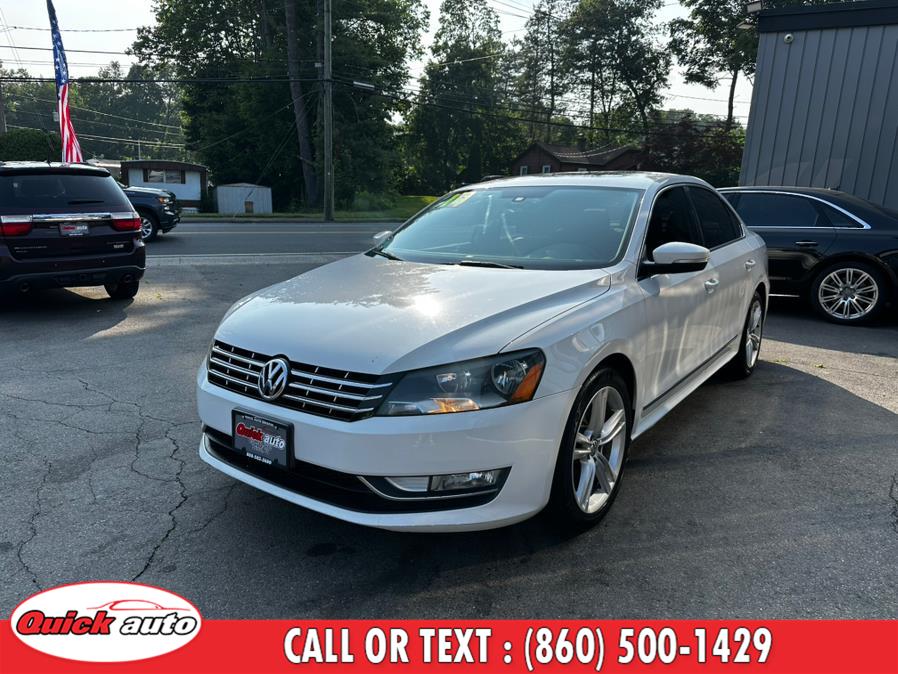 2014 Volkswagen Passat 4dr Sdn 2.0L DSG TDI SEL Premium, available for sale in Bristol, Connecticut | Quick Auto LLC. Bristol, Connecticut 2014 Volkswagen Passat 4dr Sdn 2.0L DSG TDI SEL Premium, available for sale in Bristol, Connecticut | Quick Auto LLC. Bristol, Connecticut