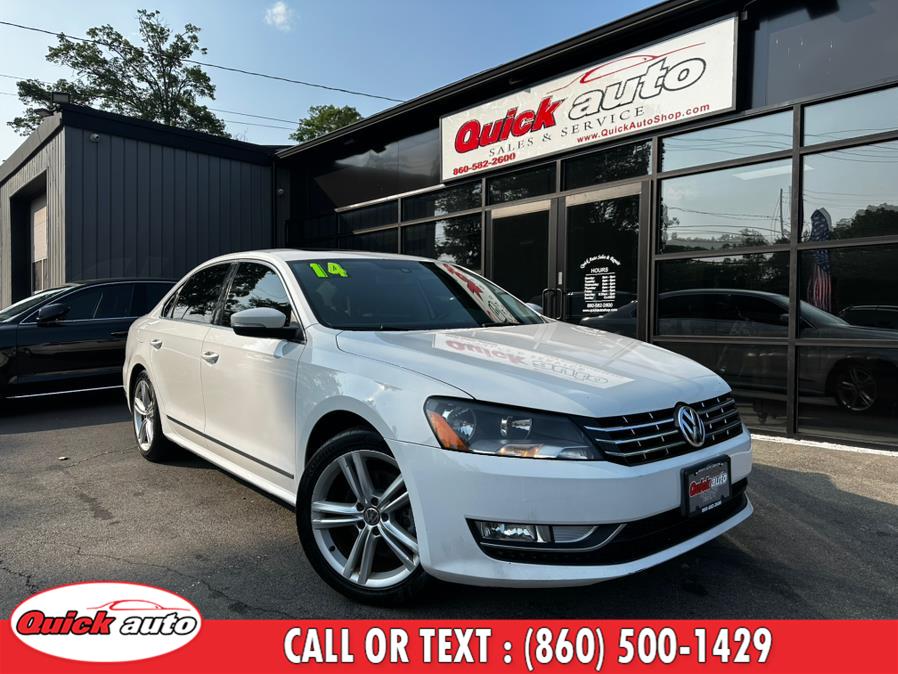 2014 Volkswagen Passat 4dr Sdn 2.0L DSG TDI SEL Premium, available for sale in Bristol, Connecticut | Quick Auto LLC. Bristol, Connecticut 2014 Volkswagen Passat 4dr Sdn 2.0L DSG TDI SEL Premium, available for sale in Bristol, Connecticut | Quick Auto LLC. Bristol, Connecticut