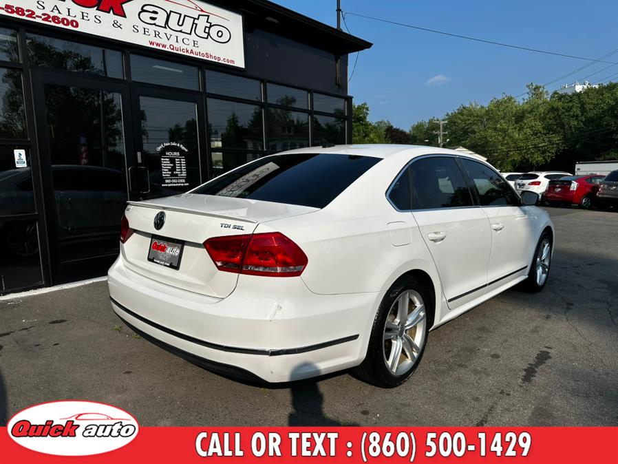 2014 Volkswagen Passat 4dr Sdn 2.0L DSG TDI SEL Premium, available for sale in Bristol, Connecticut | Quick Auto LLC. Bristol, Connecticut 2014 Volkswagen Passat 4dr Sdn 2.0L DSG TDI SEL Premium, available for sale in Bristol, Connecticut | Quick Auto LLC. Bristol, Connecticut