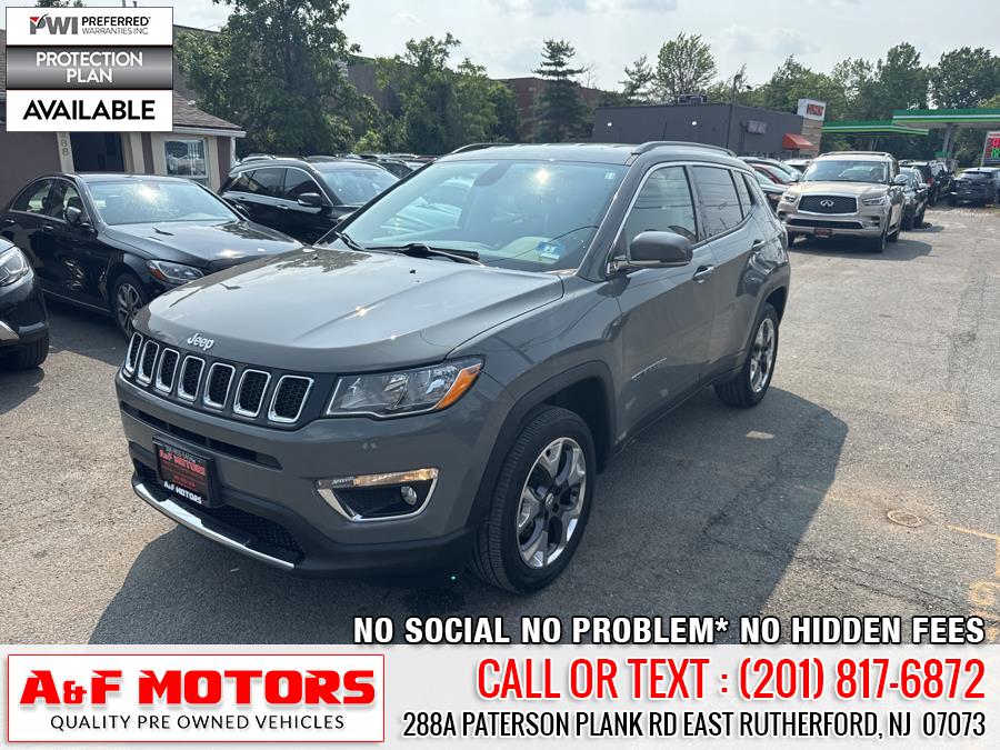 2020 Jeep Compass Limited 4x4, available for sale in East Rutherford, New Jersey | A&F Motors LLC. East Rutherford, New Jersey 2020 Jeep Compass Limited 4x4, available for sale in East Rutherford, New Jersey | A&F Motors LLC. East Rutherford, New Jersey