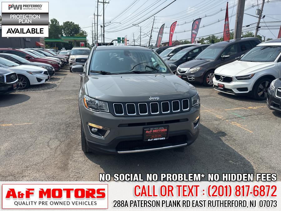 2020 Jeep Compass Limited 4x4, available for sale in East Rutherford, New Jersey | A&F Motors LLC. East Rutherford, New Jersey 2020 Jeep Compass Limited 4x4, available for sale in East Rutherford, New Jersey | A&F Motors LLC. East Rutherford, New Jersey