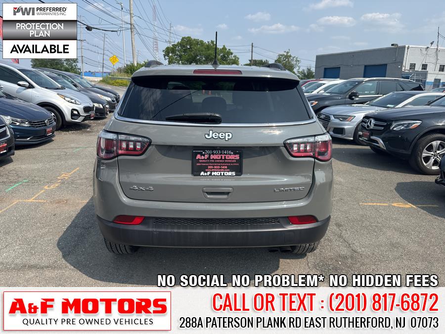 2020 Jeep Compass Limited 4x4, available for sale in East Rutherford, New Jersey | A&F Motors LLC. East Rutherford, New Jersey 2020 Jeep Compass Limited 4x4, available for sale in East Rutherford, New Jersey | A&F Motors LLC. East Rutherford, New Jersey