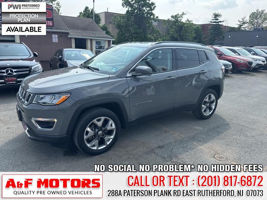 2020 Jeep Compass Limited 4x4, available for sale in East Rutherford, New Jersey | A&F Motors LLC. East Rutherford, New Jersey 2020 Jeep Compass Limited 4x4, available for sale in East Rutherford, New Jersey | A&F Motors LLC. East Rutherford, New Jersey