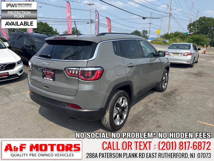 2020 Jeep Compass Limited 4x4, available for sale in East Rutherford, New Jersey | A&F Motors LLC. East Rutherford, New Jersey 2020 Jeep Compass Limited 4x4, available for sale in East Rutherford, New Jersey | A&F Motors LLC. East Rutherford, New Jersey
