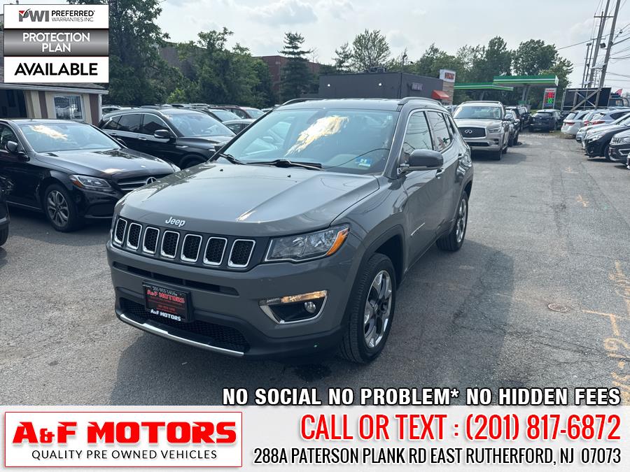 2020 Jeep Compass Limited 4x4, available for sale in East Rutherford, New Jersey | A&F Motors LLC. East Rutherford, New Jersey 2020 Jeep Compass Limited 4x4, available for sale in East Rutherford, New Jersey | A&F Motors LLC. East Rutherford, New Jersey