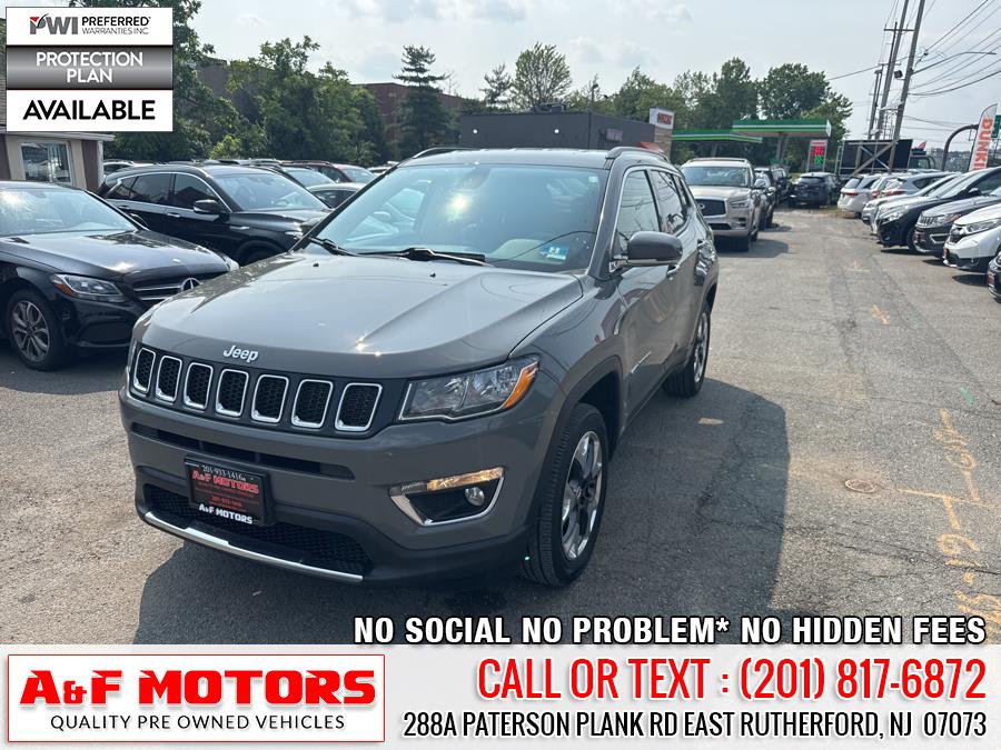 2020 Jeep Compass Limited 4x4, available for sale in East Rutherford, New Jersey | A&F Motors LLC. East Rutherford, New Jersey 2020 Jeep Compass Limited 4x4, available for sale in East Rutherford, New Jersey | A&F Motors LLC. East Rutherford, New Jersey