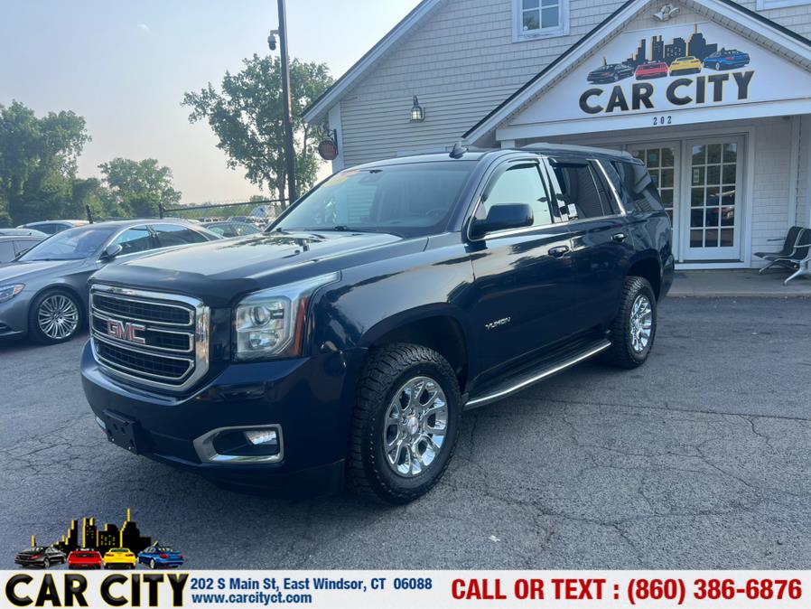 2018 GMC Yukon 4WD 4dr SLT, available for sale in East Windsor, Connecticut | Car City LLC. East Windsor, Connecticut 2018 GMC Yukon 4WD 4dr SLT, available for sale in East Windsor, Connecticut | Car City LLC. East Windsor, Connecticut