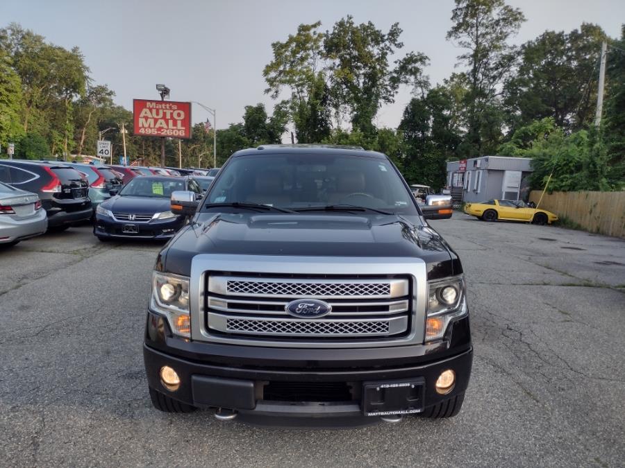 2013 Ford F-150 4WD SuperCrew 145" Platinum, available for sale in Chicopee, Massachusetts | Matts Auto Mall LLC. Chicopee, Massachusetts 2013 Ford F-150 4WD SuperCrew 145" Platinum, available for sale in Chicopee, Massachusetts | Matts Auto Mall LLC. Chicopee, Massachusetts