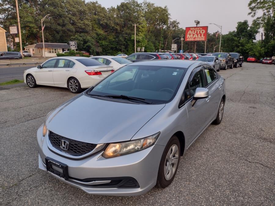 Used 2013 Honda Civic Sdn in Chicopee, Massachusetts | Matts Auto Mall LLC. Chicopee, Massachusetts