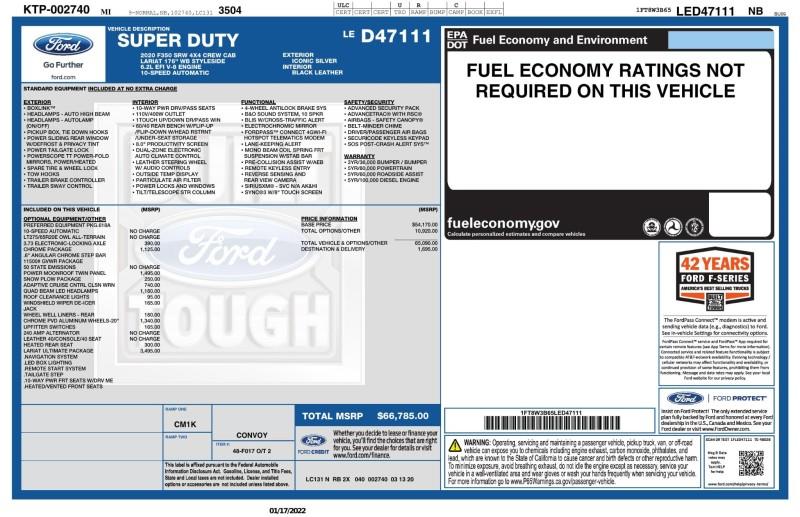 2020 Ford Super Duty F-350 Srw LARIAT CREW CAB 8 BOX, available for sale in Maple Shade, New Jersey | Car Revolution. Maple Shade, New Jersey 2020 Ford Super Duty F-350 Srw LARIAT CREW CAB 8 BOX, available for sale in Maple Shade, New Jersey | Car Revolution. Maple Shade, New Jersey