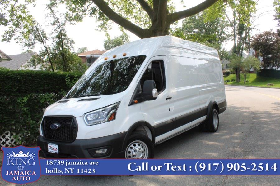 2023 Ford Transit Cargo Van T-350 HD 148" EL Hi Rf 10360 DRW AWD *Ltd Avail*, available for sale in Hollis, New York | King of Jamaica Auto Inc. Hollis, New York 2023 Ford Transit Cargo Van T-350 HD 148" EL Hi Rf 10360 DRW AWD *Ltd Avail*, available for sale in Hollis, New York | King of Jamaica Auto Inc. Hollis, New York