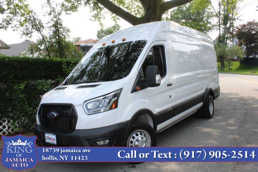 2023 Ford Transit Cargo Van T-350 HD 148" EL Hi Rf 10360 DRW AWD *Ltd Avail*, available for sale in Hollis, New York | King of Jamaica Auto Inc. Hollis, New York 2023 Ford Transit Cargo Van T-350 HD 148" EL Hi Rf 10360 DRW AWD *Ltd Avail*, available for sale in Hollis, New York | King of Jamaica Auto Inc. Hollis, New York