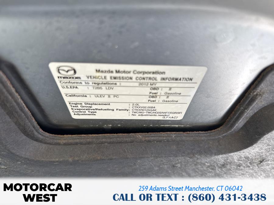 2012 Mazda MX-5 Miata 2dr Conv Man Grand Touring, available for sale in Manchester, Connecticut | Motorcar West. Manchester, Connecticut 2012 Mazda MX-5 Miata 2dr Conv Man Grand Touring, available for sale in Manchester, Connecticut | Motorcar West. Manchester, Connecticut