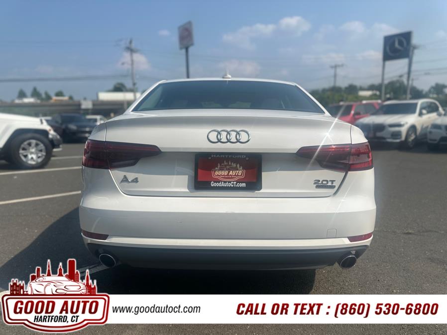 2017 Audi A4 2.0 TFSI Auto Premium quattro AWD, available for sale in Hartford, Connecticut | Good Auto LLC. Hartford, Connecticut 2017 Audi A4 2.0 TFSI Auto Premium quattro AWD, available for sale in Hartford, Connecticut | Good Auto LLC. Hartford, Connecticut