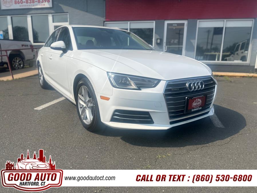2017 Audi A4 2.0 TFSI Auto Premium quattro AWD, available for sale in Hartford, Connecticut | Good Auto LLC. Hartford, Connecticut 2017 Audi A4 2.0 TFSI Auto Premium quattro AWD, available for sale in Hartford, Connecticut | Good Auto LLC. Hartford, Connecticut