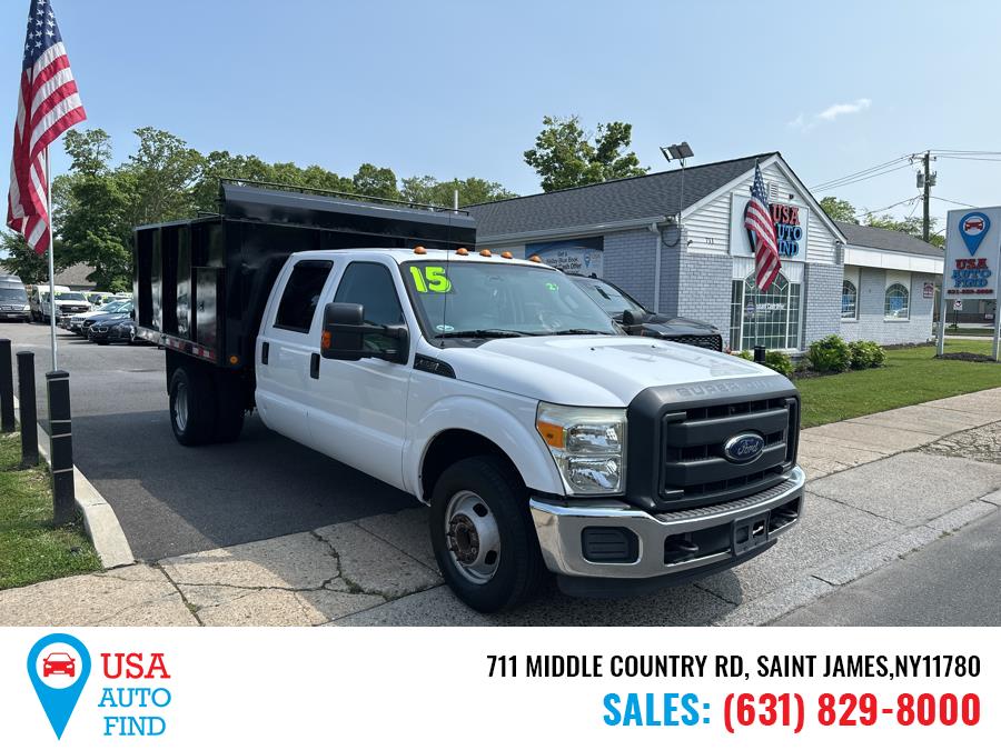 2015 Ford Super Duty F-350 DRW 2WD Crew Cab 176" WB 60" CA XLT, available for sale in Saint James, New York | USA Auto Find. Saint James, New York 2015 Ford Super Duty F-350 DRW 2WD Crew Cab 176" WB 60" CA XLT, available for sale in Saint James, New York | USA Auto Find. Saint James, New York