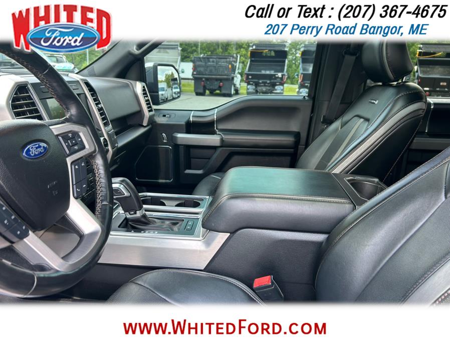 2018 Ford F-150 Platinum 4WD SuperCrew 5.5'' Box, available for sale in Bangor, Maine | Whited Ford. Bangor, Maine 2018 Ford F-150 Platinum 4WD SuperCrew 5.5'' Box, available for sale in Bangor, Maine | Whited Ford. Bangor, Maine