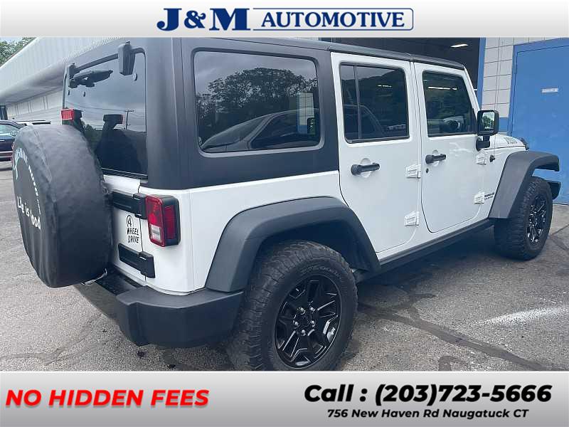 2015 Jeep Wrangler Unlimited Willys Wheeler, available for sale in Naugatuck, Connecticut | J&M Automotive Sls&Svc LLC. Naugatuck, Connecticut 2015 Jeep Wrangler Unlimited Willys Wheeler, available for sale in Naugatuck, Connecticut | J&M Automotive Sls&Svc LLC. Naugatuck, Connecticut