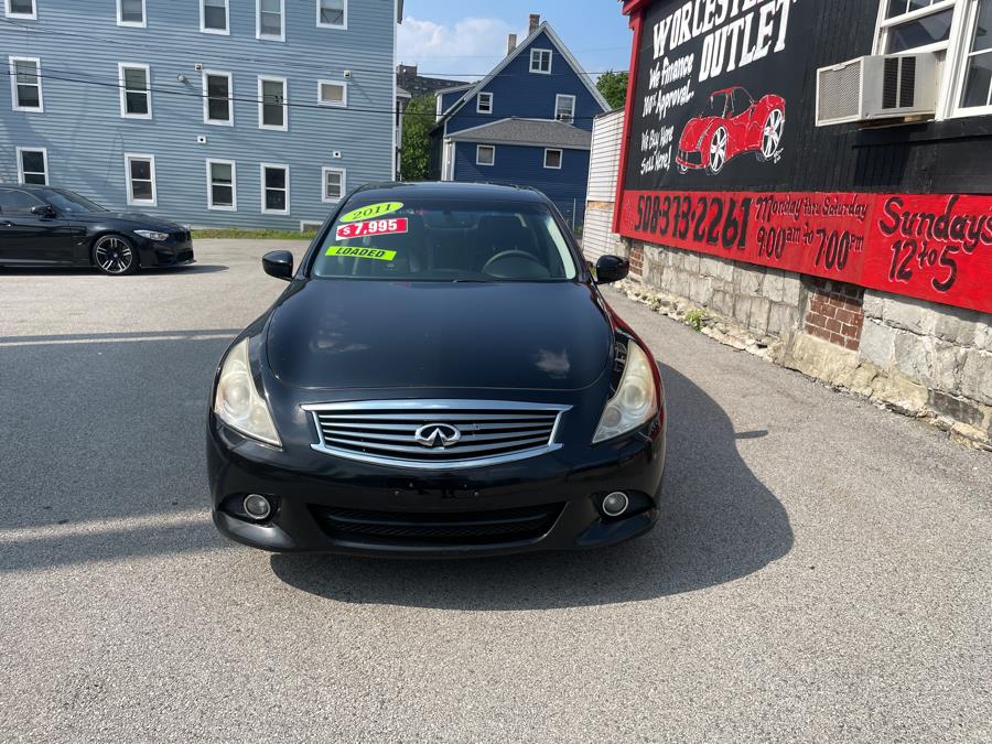 2011 Infiniti G37 Sedan 4dr x AWD, available for sale in Worcester, Massachusetts | Worcester Auto Outlet LLC. Worcester, Massachusetts 2011 Infiniti G37 Sedan 4dr x AWD, available for sale in Worcester, Massachusetts | Worcester Auto Outlet LLC. Worcester, Massachusetts