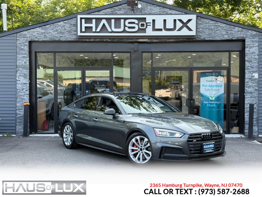 2019 Audi S5 Sportback Premium Plus 3.0 TFSI quattro, available for sale in Wayne, New Jersey | Haus of Lux. Wayne, New Jersey 2019 Audi S5 Sportback Premium Plus 3.0 TFSI quattro, available for sale in Wayne, New Jersey | Haus of Lux. Wayne, New Jersey