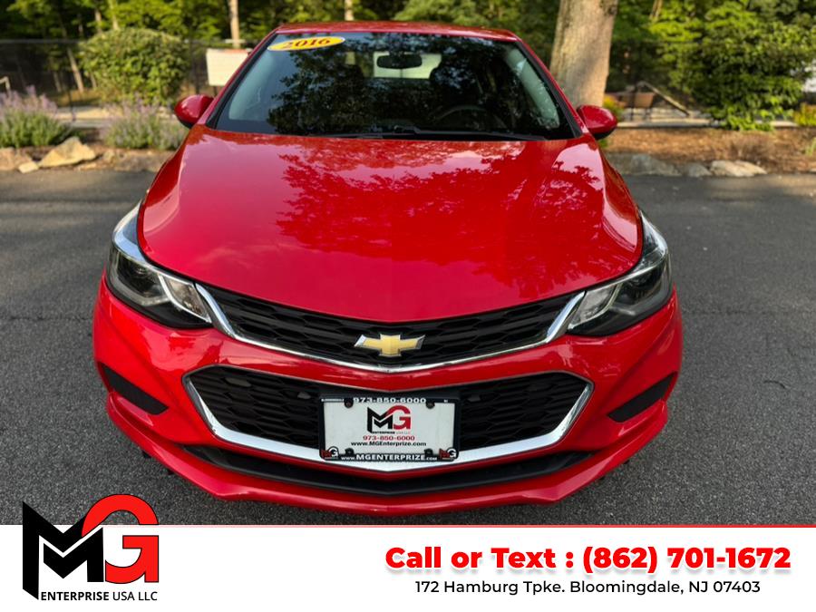 2016 Chevrolet Cruze 4dr Sdn Auto LT, available for sale in Bloomingdale, New Jersey | MG Enterprise USA. Bloomingdale, New Jersey 2016 Chevrolet Cruze 4dr Sdn Auto LT, available for sale in Bloomingdale, New Jersey | MG Enterprise USA. Bloomingdale, New Jersey