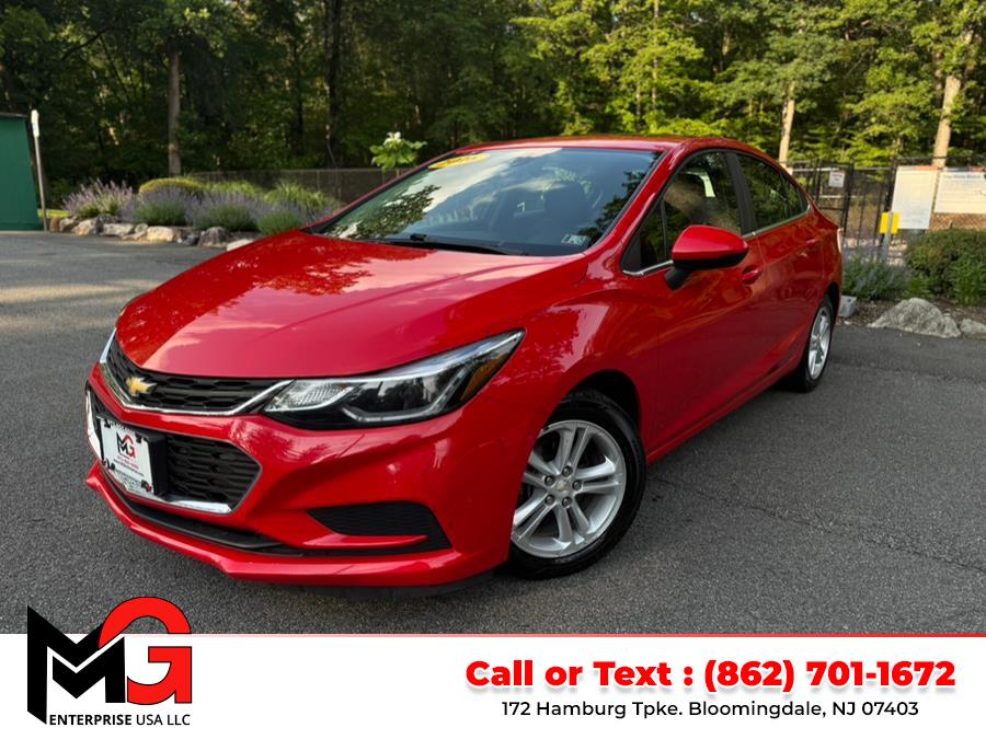 2016 Chevrolet Cruze 4dr Sdn Auto LT, available for sale in Bloomingdale, New Jersey | MG Enterprise USA. Bloomingdale, New Jersey 2016 Chevrolet Cruze 4dr Sdn Auto LT, available for sale in Bloomingdale, New Jersey | MG Enterprise USA. Bloomingdale, New Jersey