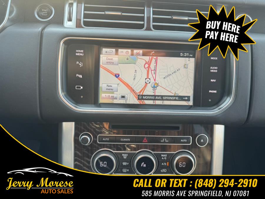 2015 Land Rover Range Rover 4WD 4dr HSE, available for sale in Springfield, New Jersey | Jerry Morese Auto Sales. Springfield, New Jersey 2015 Land Rover Range Rover 4WD 4dr HSE, available for sale in Springfield, New Jersey | Jerry Morese Auto Sales. Springfield, New Jersey