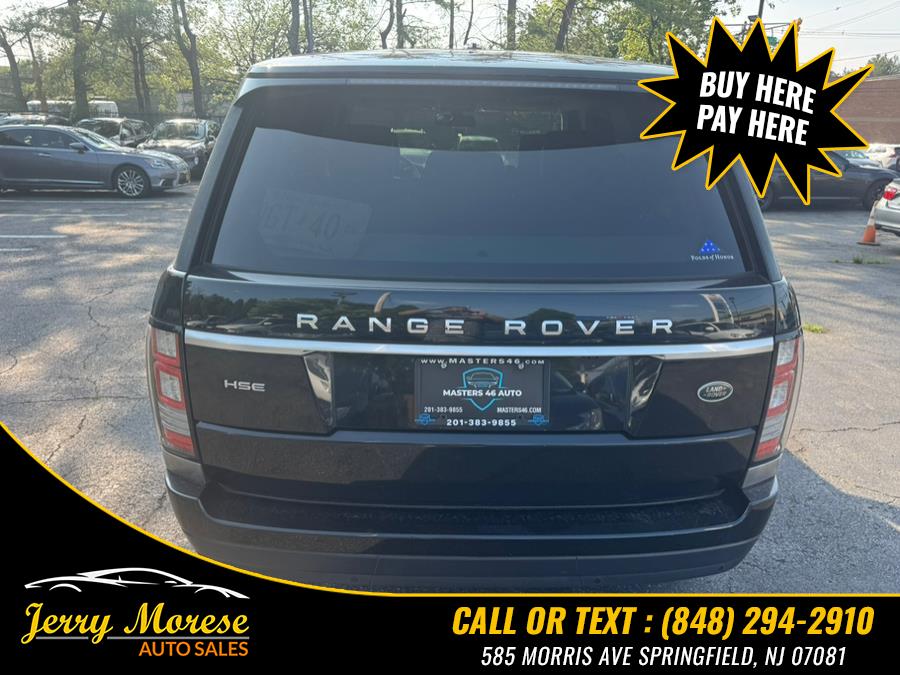 2015 Land Rover Range Rover 4WD 4dr HSE, available for sale in Springfield, New Jersey | Jerry Morese Auto Sales. Springfield, New Jersey 2015 Land Rover Range Rover 4WD 4dr HSE, available for sale in Springfield, New Jersey | Jerry Morese Auto Sales. Springfield, New Jersey