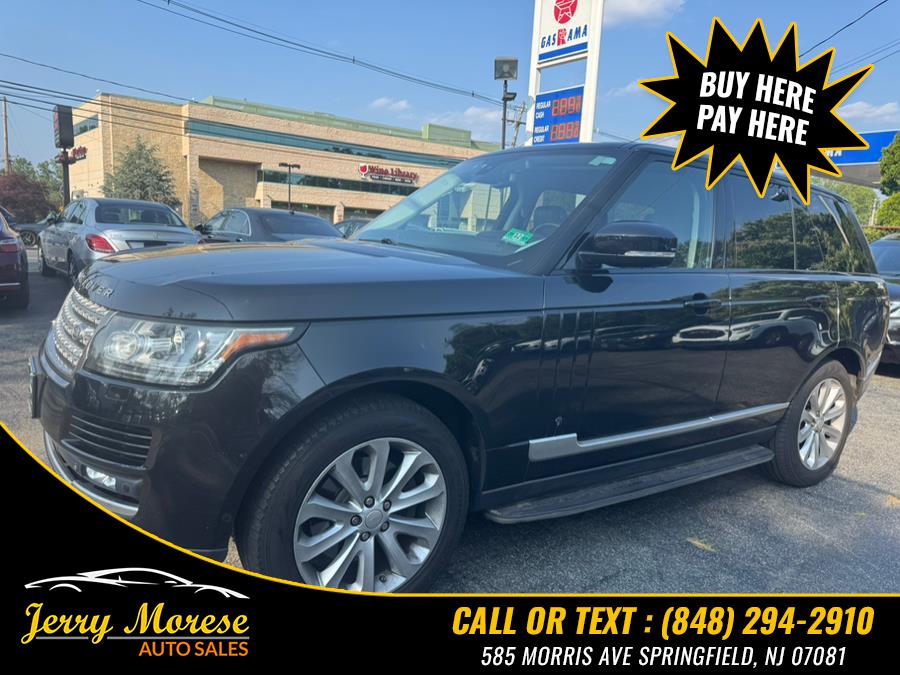 2015 Land Rover Range Rover 4WD 4dr HSE, available for sale in Springfield, New Jersey | Jerry Morese Auto Sales. Springfield, New Jersey 2015 Land Rover Range Rover 4WD 4dr HSE, available for sale in Springfield, New Jersey | Jerry Morese Auto Sales. Springfield, New Jersey