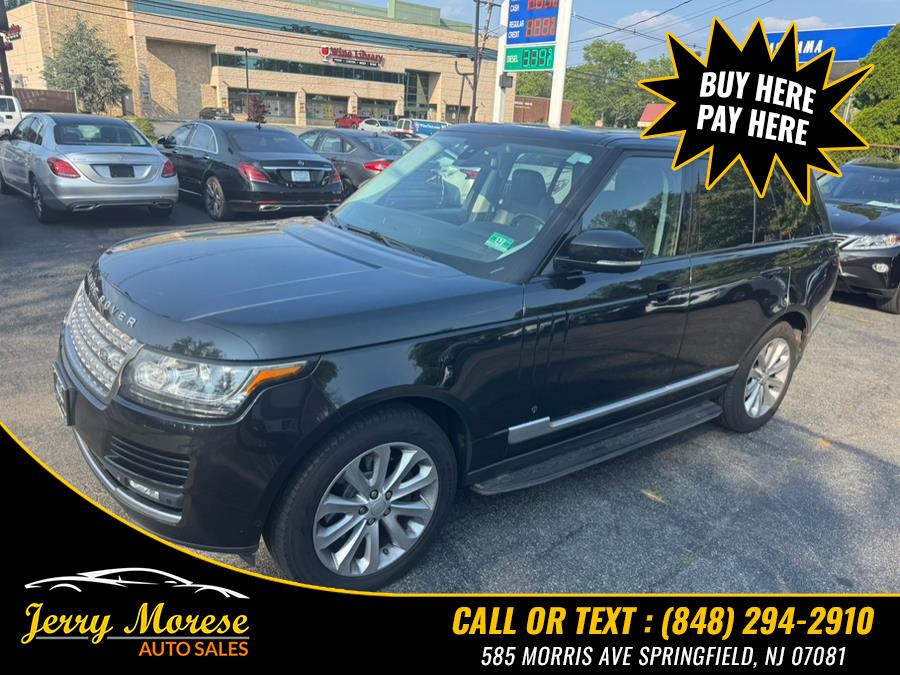 2015 Land Rover Range Rover 4WD 4dr HSE, available for sale in Springfield, New Jersey | Jerry Morese Auto Sales. Springfield, New Jersey 2015 Land Rover Range Rover 4WD 4dr HSE, available for sale in Springfield, New Jersey | Jerry Morese Auto Sales. Springfield, New Jersey