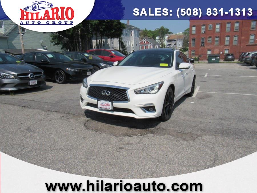 Used INFINITI Q50 3.0t LUXE AWD 2018 | Hilario's Auto Sales Inc.. Worcester, Massachusetts