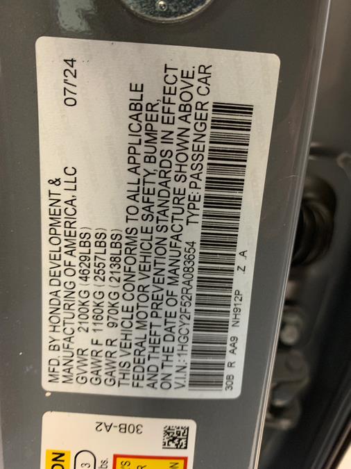 2024 Honda Accord Hybrid Sport Sedan, available for sale in Hillside, New Jersey | Euro Lux Auto. Hillside, New Jersey 2024 Honda Accord Hybrid Sport Sedan, available for sale in Hillside, New Jersey | Euro Lux Auto. Hillside, New Jersey